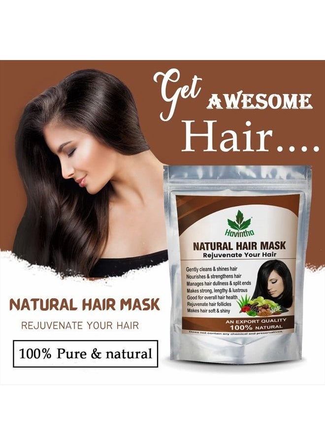 Havintha - hair mask for hair fall growth split ends luster shining nourishment 227 grams - Image 1