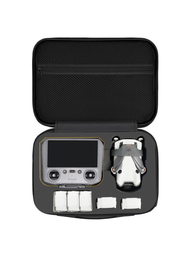 Qiye Hard Shell Storage Bag With Password Lock, Handbag Box Suitable For Dji Mini 4 Pro Drone Accessories, Mini 4 Shoulder Backpack Storage Case