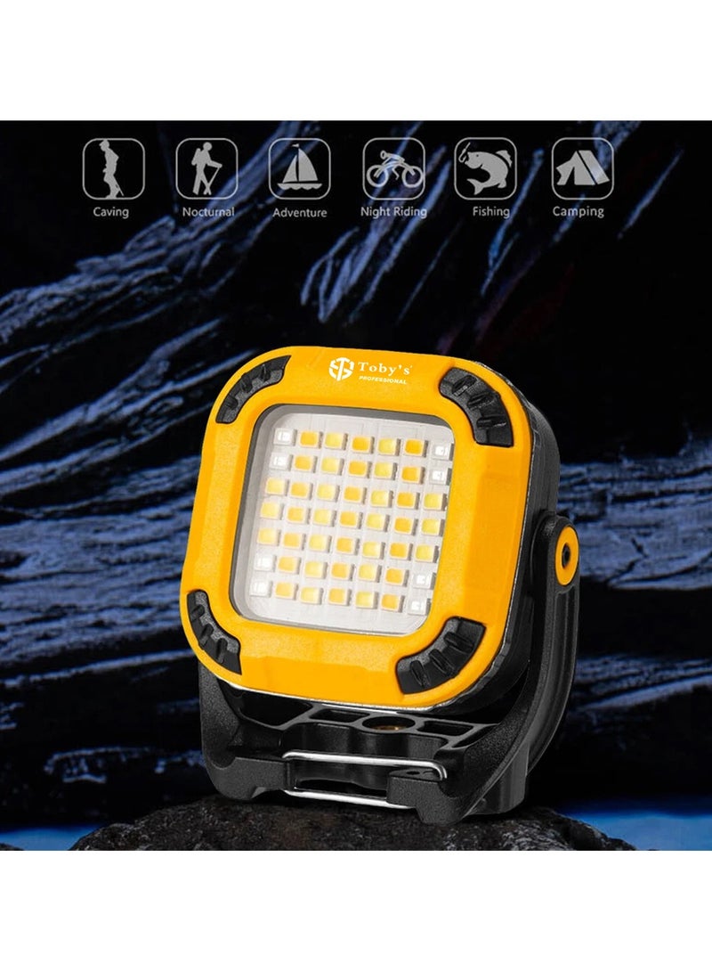 Toby's Toby’s CPL-T30 Rechargeable LED Floodlight High Brightness Long Battery Life Multi-Level Adjustment Durable Build Ideal for Outdoors - Image 5