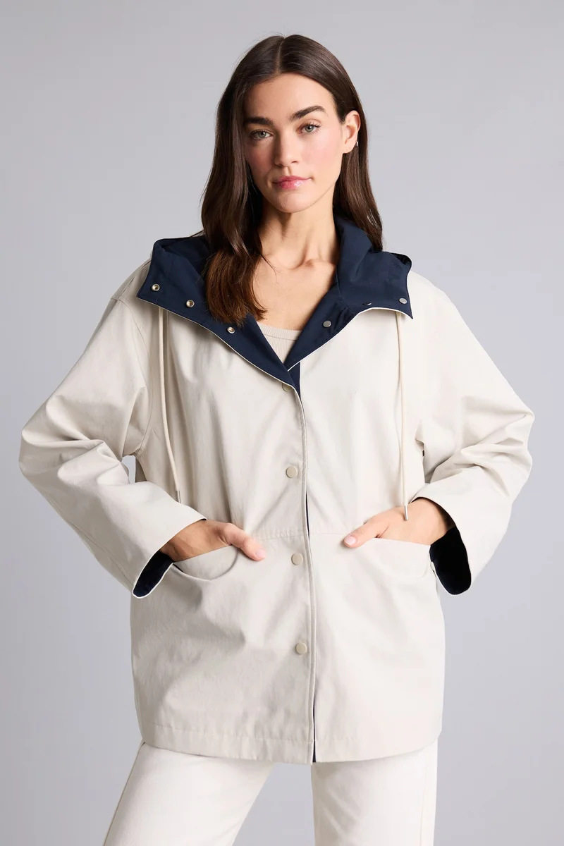 Defacto  Regular Fit Raincoat for Women | Best Price UAE