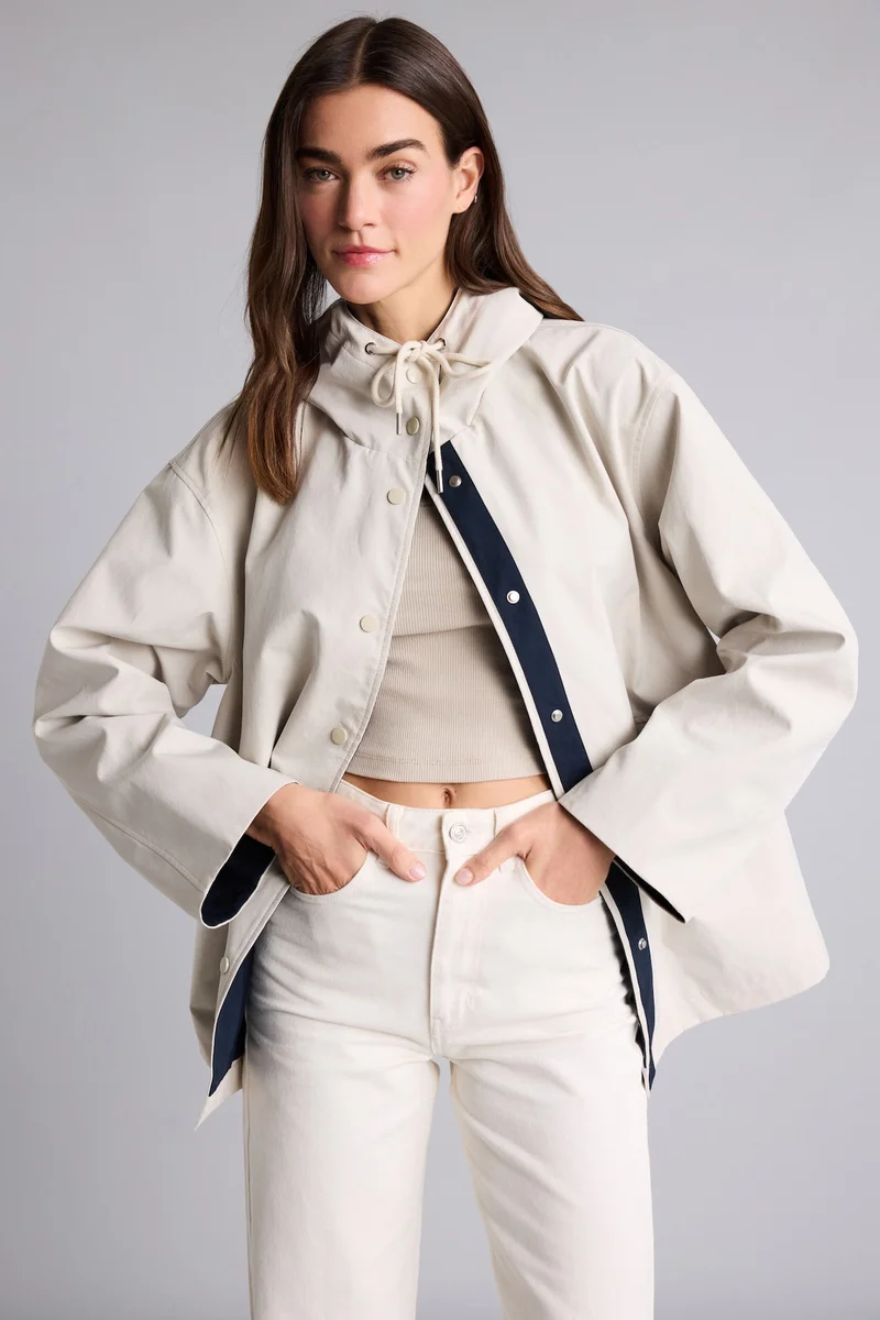 Defacto  Regular Fit Raincoat for Women | Best Price UAE