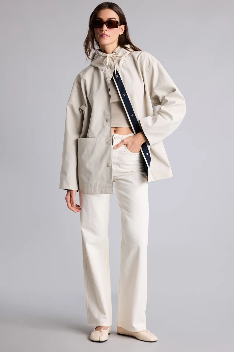 Defacto  Regular Fit Raincoat for Women | Best Price UAE
