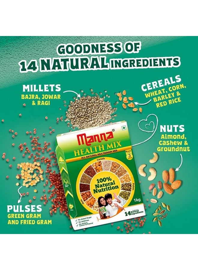 Manna Health Mix 300g, All Natural Kids Nutrition Drink, with 14 ingredients, Zero Sugar. 100% Natural Nutrition - Image 5