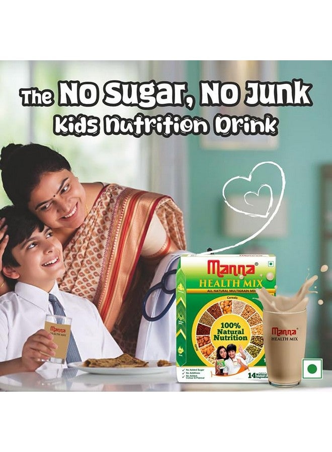 Manna Health Mix 300g, All Natural Kids Nutrition Drink, with 14 ingredients, Zero Sugar. 100% Natural Nutrition - Image 4