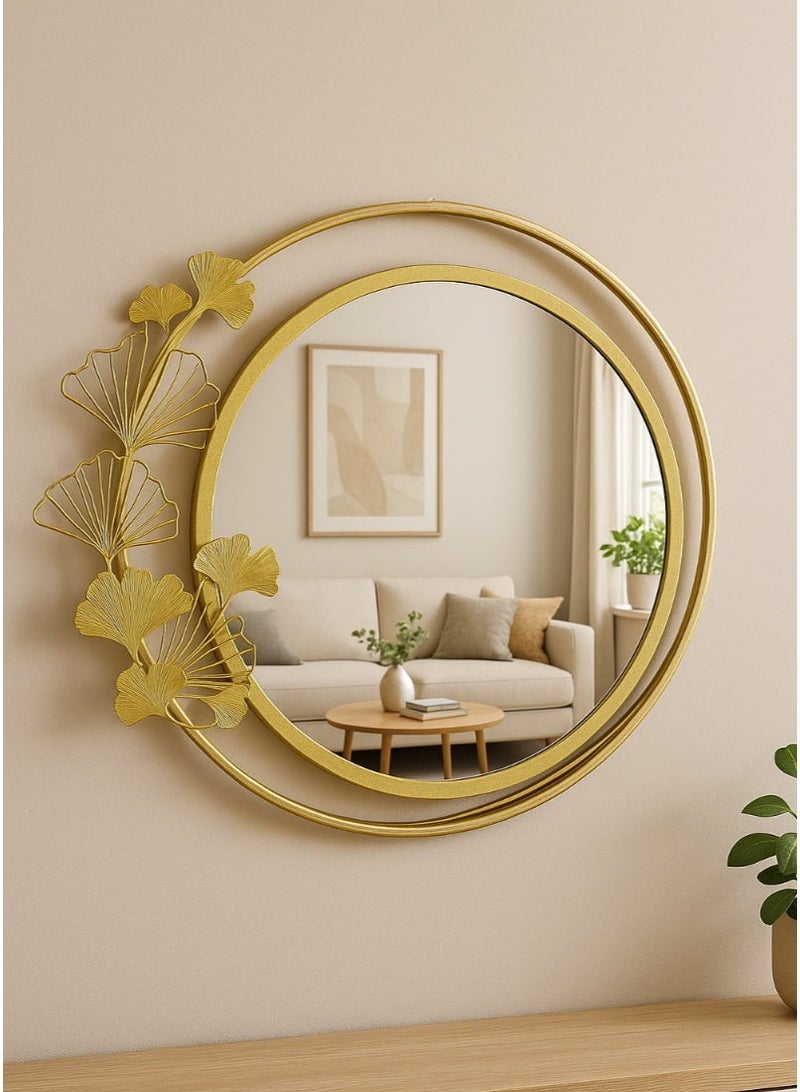 القناص مراية جدار  اطار ذهبي فاخر مع ديكور حجم كبير  جودة عالية - Image 4