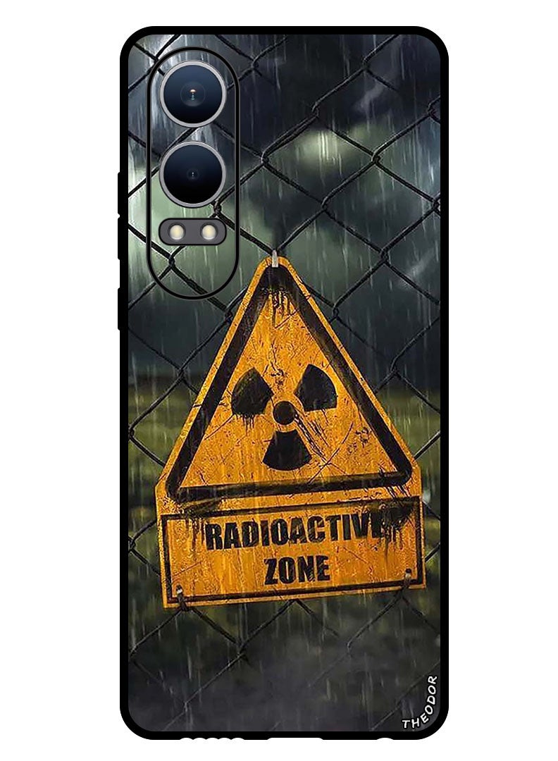 Theodor Protective Case Anti Scratch Shock Proof Bumper Cover For Oppo K12x (China) Radioactive zone - Image 1