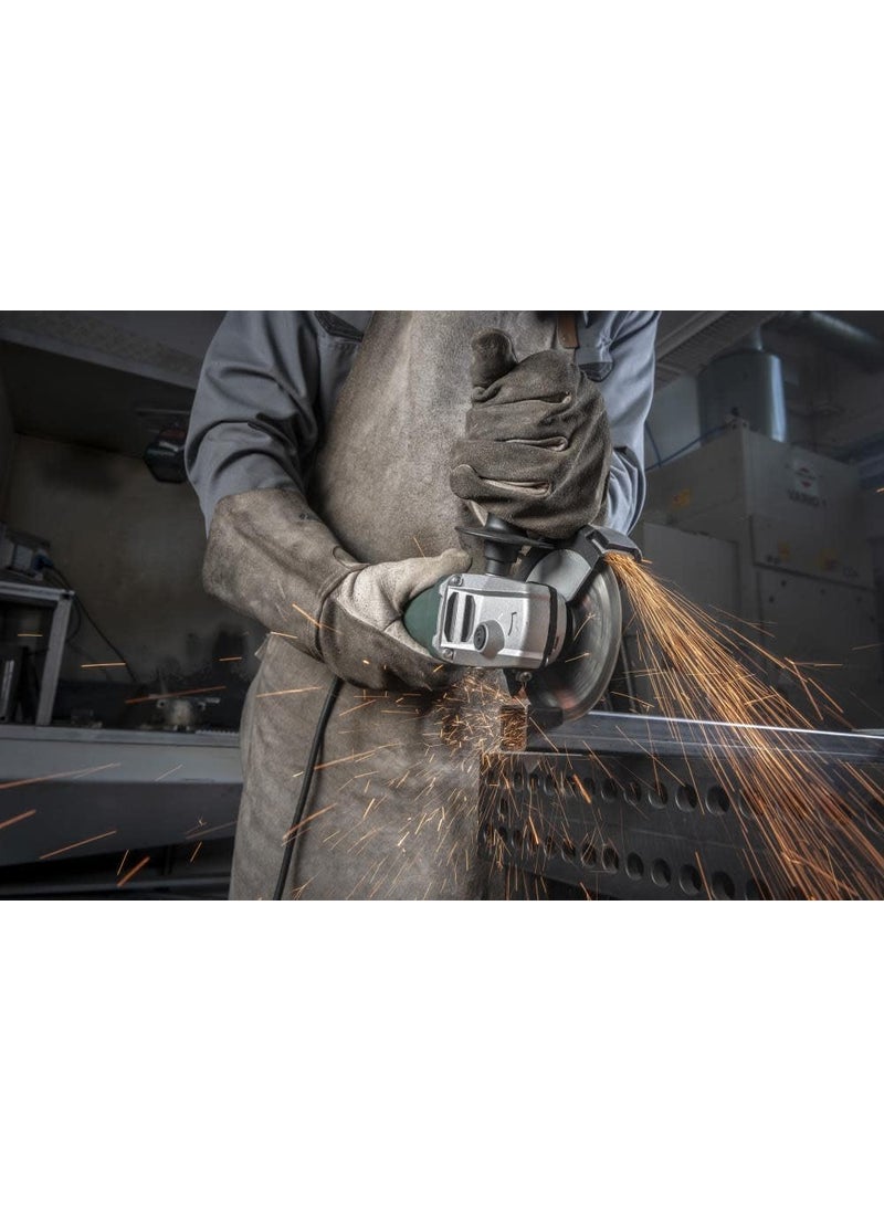 Metabo Metabo 412Inch  5Inch Angle Grinder 11500 RPM 8 Amp Slide Switch Locking W 850125 603608420 Green  - Image 3