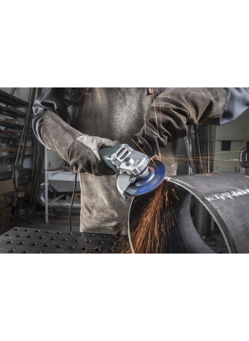Metabo Metabo 412Inch  5Inch Angle Grinder 11500 RPM 8 Amp Slide Switch Locking W 850125 603608420 Green  - Image 2
