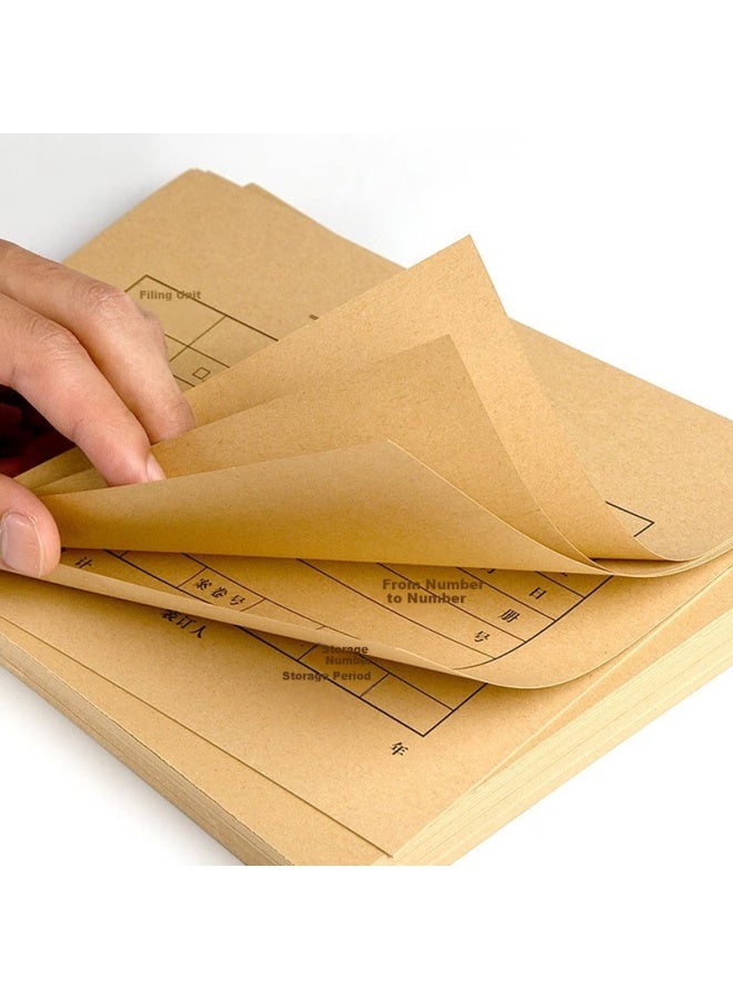 LISON Haolixin (Lison) 1315-Accounting File (Voucher) Cover, Cut-Out Style, 212*150Mm, 100 Sheets/Pack, 50 Sets/Pack, Jingniu A5 Voucher Binding, Nationwide Standard - Image 5