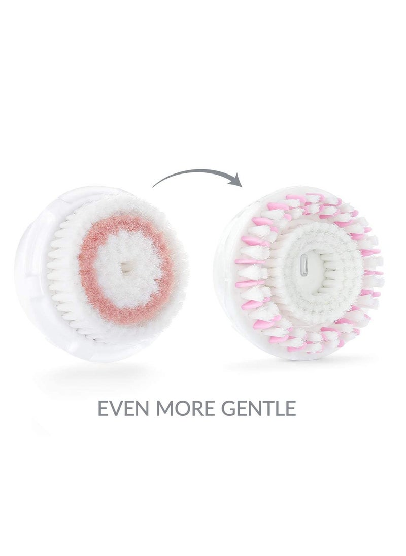 Clarisonic New Radiance Replacement Facial Cleansing Brush Head for Clarisonic Mia 1, Mia 2, Mia Fit, Alpha Fit, Smart Profile Uplift, 2 Count  - Image 4