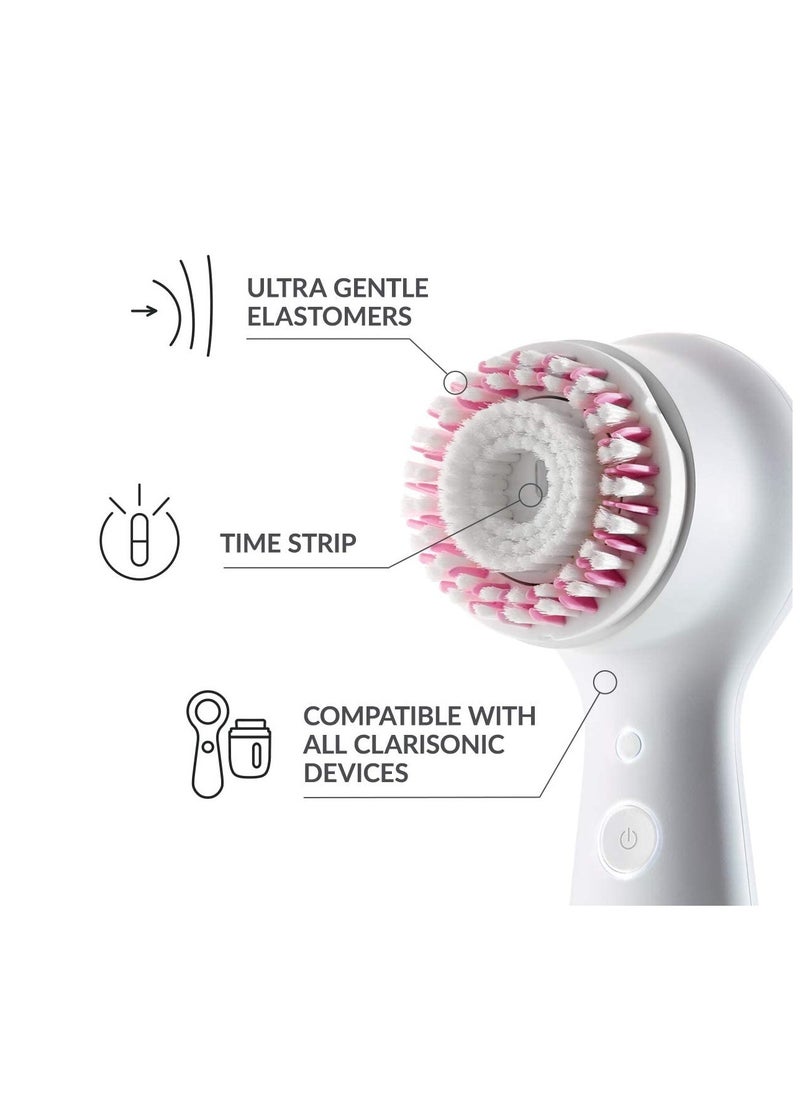 Clarisonic New Radiance Replacement Facial Cleansing Brush Head for Clarisonic Mia 1, Mia 2, Mia Fit, Alpha Fit, Smart Profile Uplift, 2 Count  - Image 3