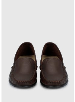 eclipse Brown Leather Women's Shoes  - Image 3