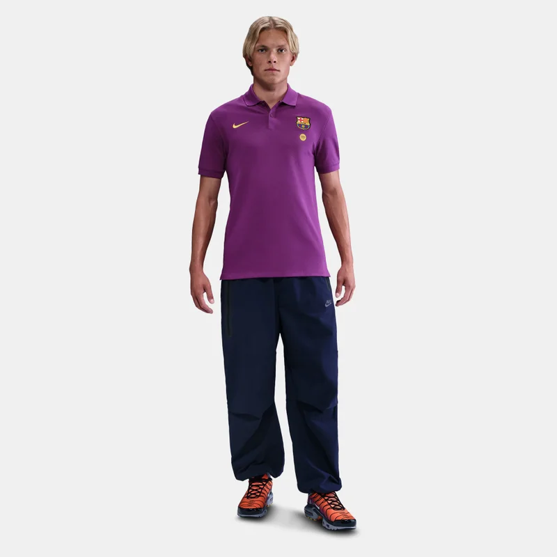 Nike Purple Men's FC Barcelona The Polo Football Polo Shirt for Men | Best Price UAE