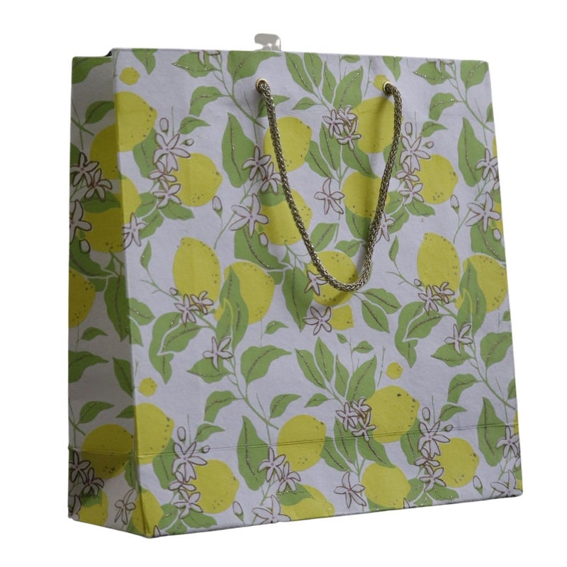 SCISSORS CRAFT Paper Gift Bag with Handle Wedding Birthday Party Gift Package Bags Christmas New Year Gift Packaging Bag |Pack of (10) - Image 1