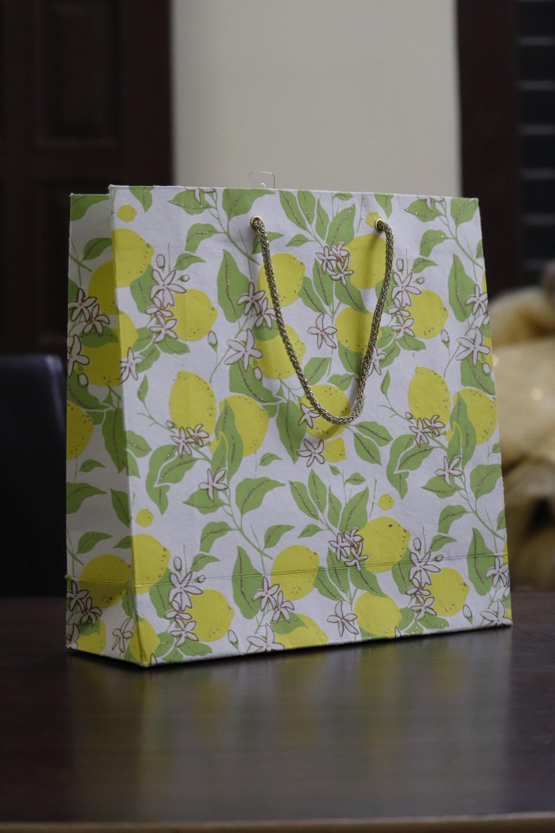 SCISSORS CRAFT Paper Gift Bag with Handle Wedding Birthday Party Gift Package Bags Christmas New Year Gift Packaging Bag |Pack of (10) - Image 2