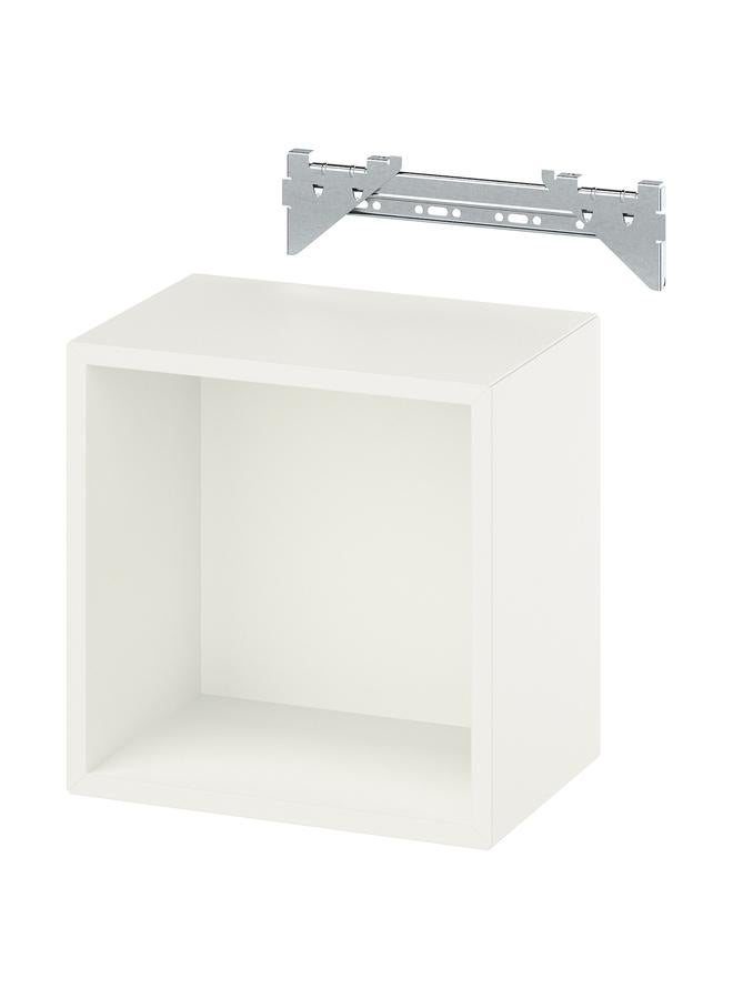 Zaboon Wall-Mounted Shelving Unit, White, 35X25X35 Cm - Image 1