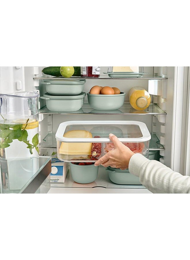 Mepal Multi Storage Bowl Cirqula Round 1.25 Liter Nordic White - Image 5