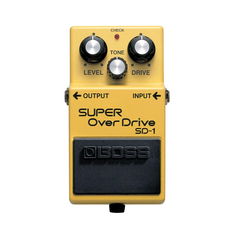 BOSS SD-1 SUPER Overdrive | Compact Overdrive Pedal | Genre-Defining Sound & Feel | Unique Clipping Circuitry Produces Tube-Like Characteristics | Dynamic Tone Options | Easy-To-Use Controls - Image 1