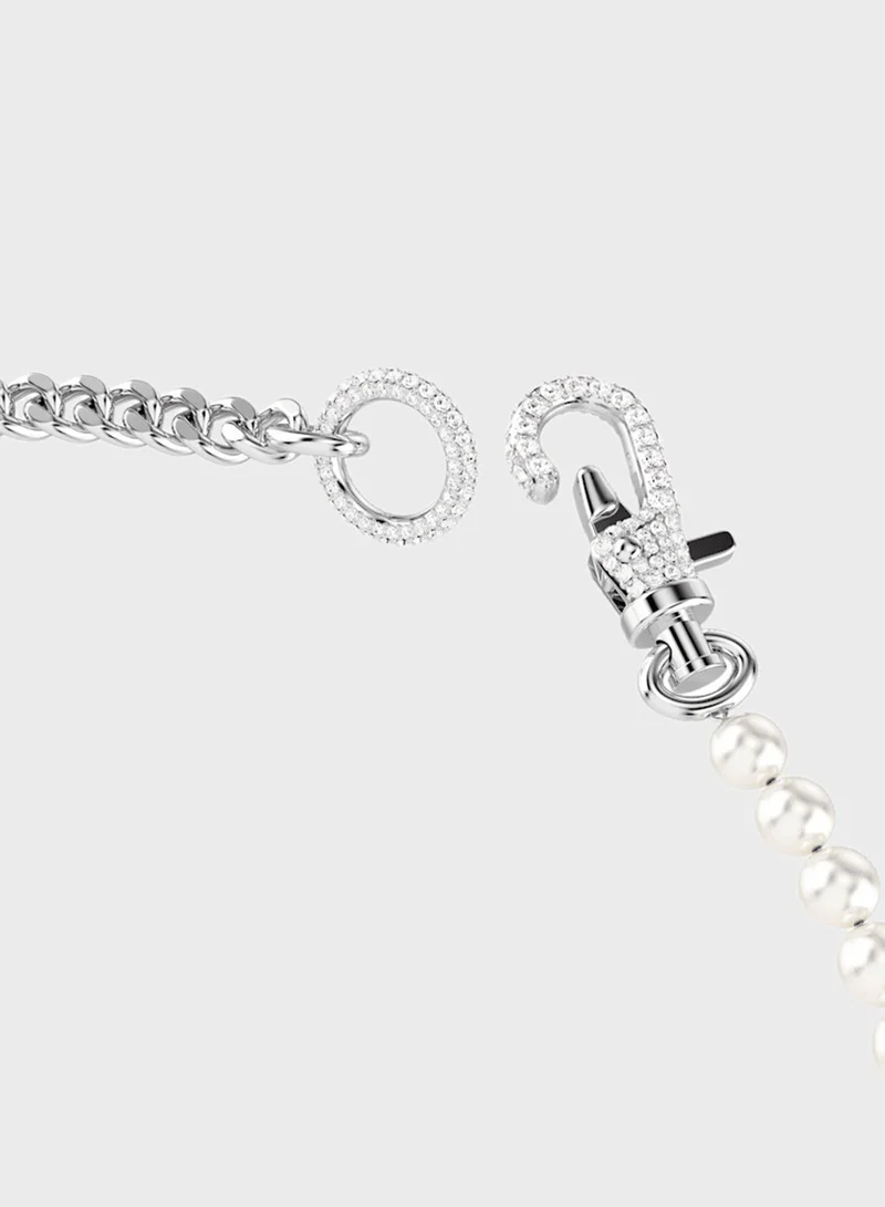 Swarovski  Pearl Detail Short Necklace for Women | Best Price UAE