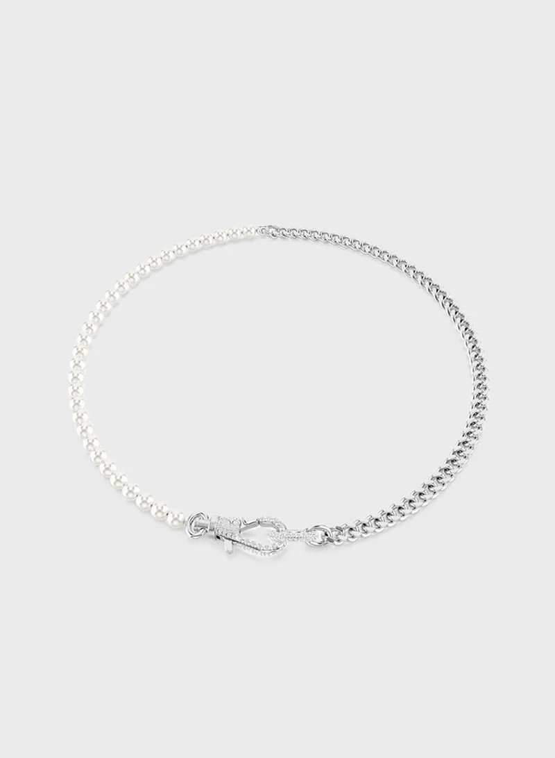Swarovski  Pearl Detail Short Necklace for Women | Best Price UAE
