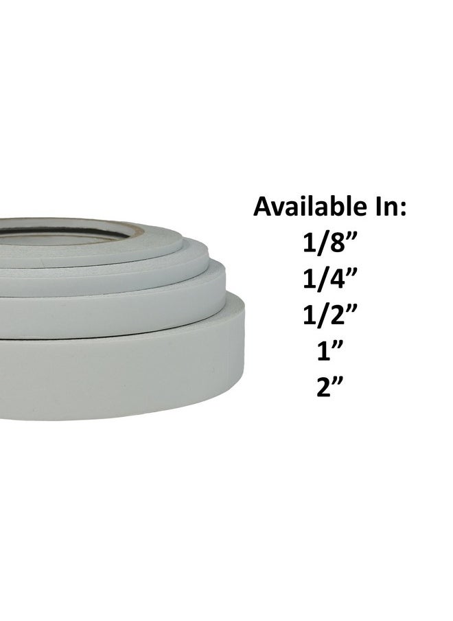AJ Sign World - Best 2" Ultra Thin Permanent Double Sided Tape For Arts Crafts Photography Scrapbooking Tear By Hand Paper Backing (2 Inch By 164 Feet/55 Yards) - Image 1
