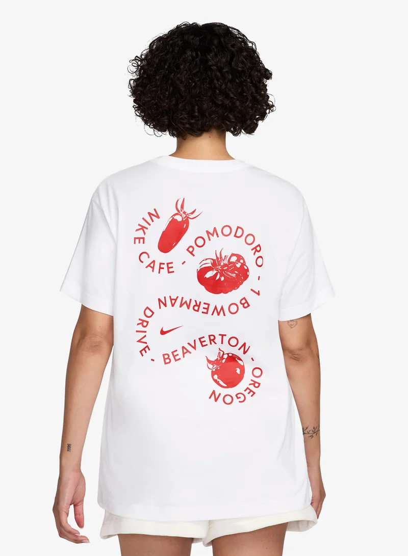 Nike Nsw Classic Boyfriend Café Tomato T-Shirt