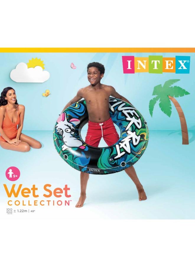 INTEX River Rat Infaltable Tube Raft  - Image 2