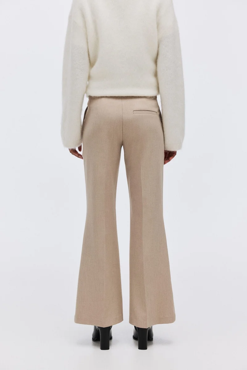 اتش اند ام بنطلون بحافة سفلية واسعة