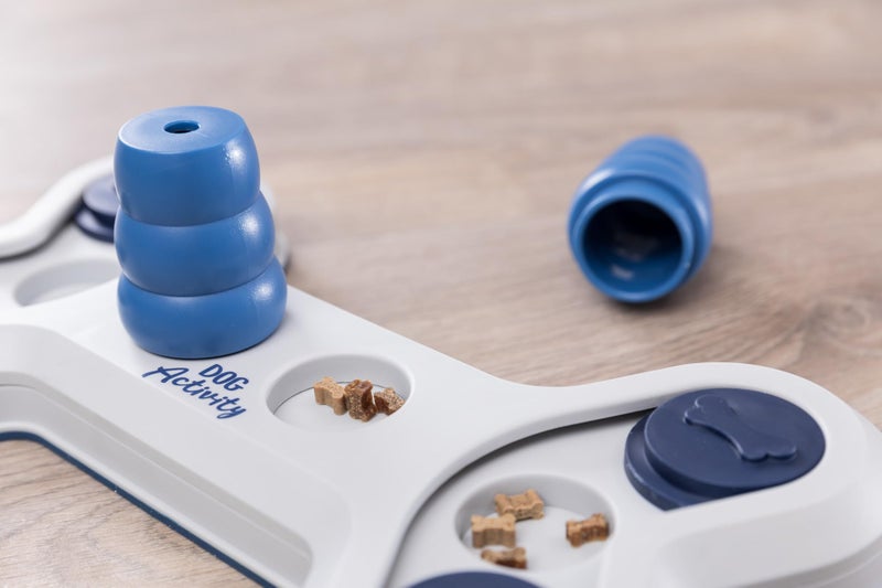 TRIXIE Flip Bone Strategy Game Beginner Dog Puzzle Level 1 Activity Treat Toy Interactive Play Enrichment for All Breeds - Image 4