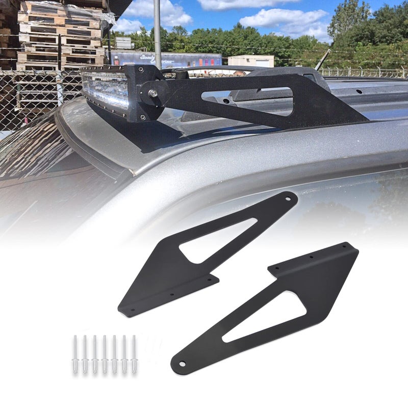 WSays Upper Roof 50 LED Light Bar Mount Bracket Compatible with Jeep Grand Cherokee ZJ 19931998