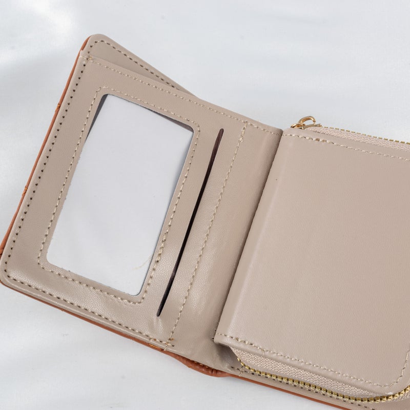 The Black Pearl Accessories Leather Flip Wallet & Card Holder with Multiple  Pockets and Zipped Pocket Black - Image 3