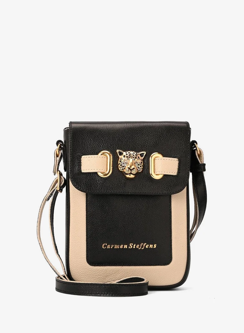 Carmen Steffens Crossbody Bag Leopard Off-White