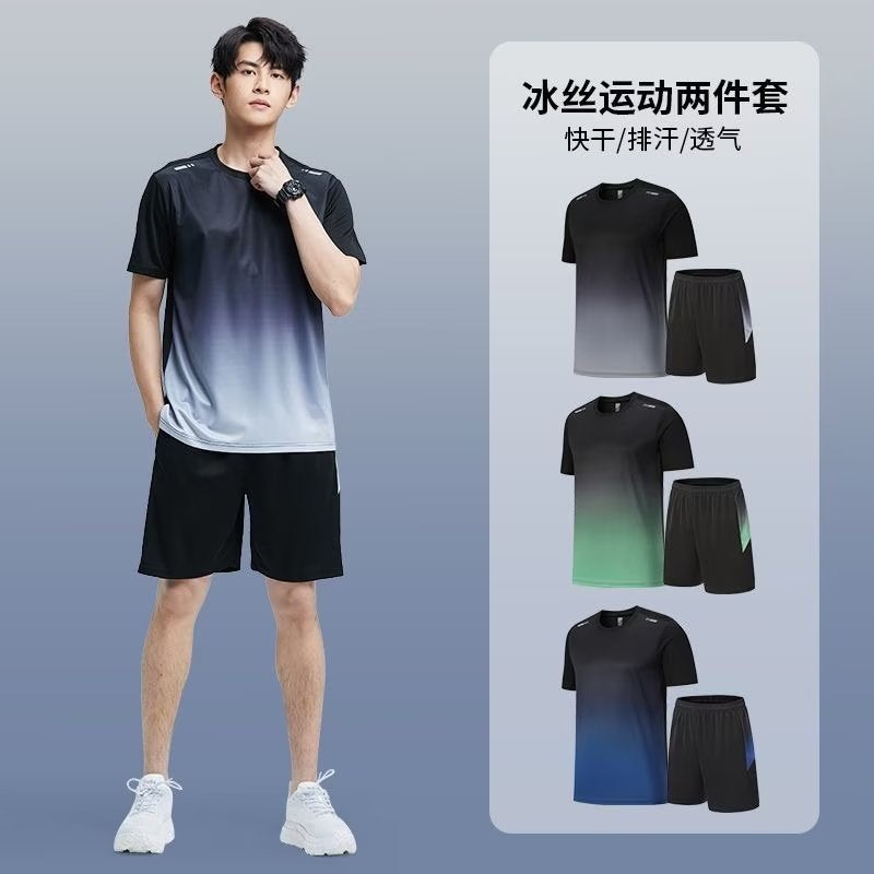 Football Uniform Set Short Sleeve Adult Children'S Jersey Training Uniform Student Sports Game Team Uniform - Image 2