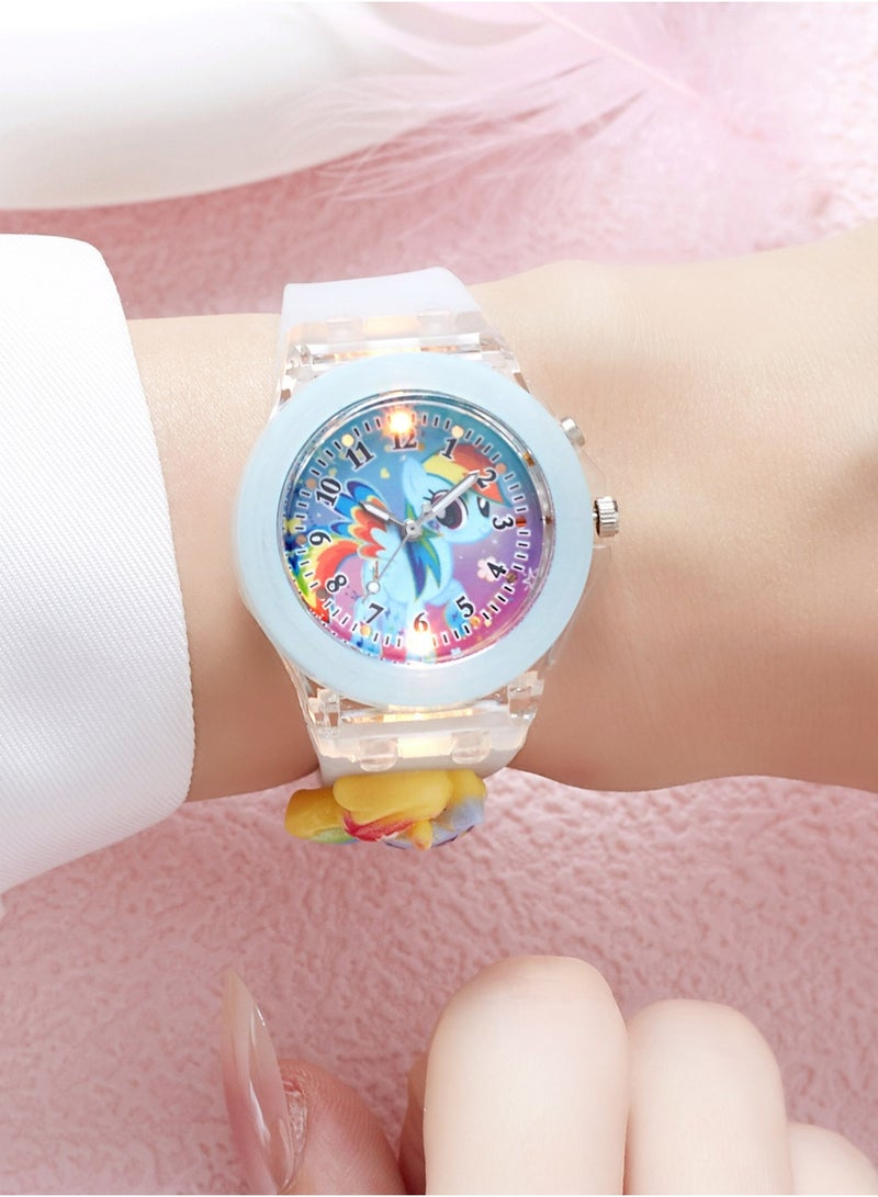 Haoyou 3 Pcs Kids Watches,3D Lovely Cartoon Digital Sport Watch Silicone Wristwatches Best Gift for 3-11 Year Old Girls Boys,Time Teaching Easy to Read Time Clearly at Night - Image 4