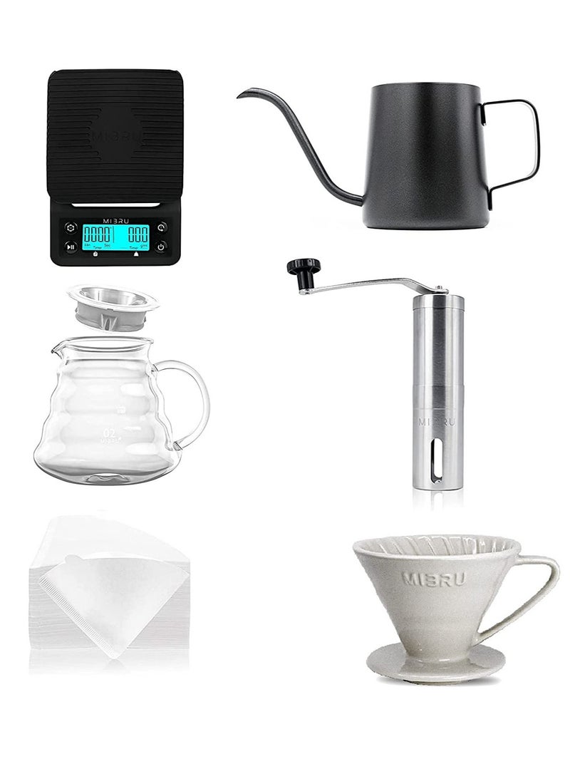 Coffee Drip Set V60 With Electronic Coffee Scale 6 Piece Set - pzsku/Z4405EA14C15639F6A86FZ/45/_/1677402453/58688805-4706-4077-b913-cec8b6430487