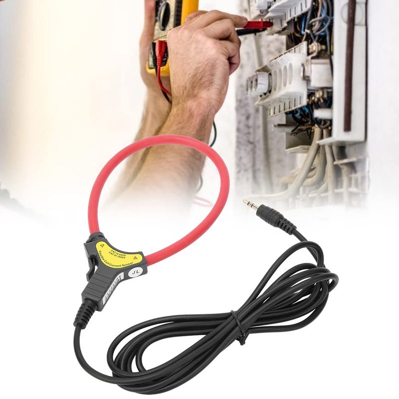 EVTSCAN Coil Current Sensor, ETCR100F, Flexible, Can Measure Ac Leakage Current Transformer, Suitable for Power, Communication, Meteorology, Railway, Oil Field, Construction - Image 2