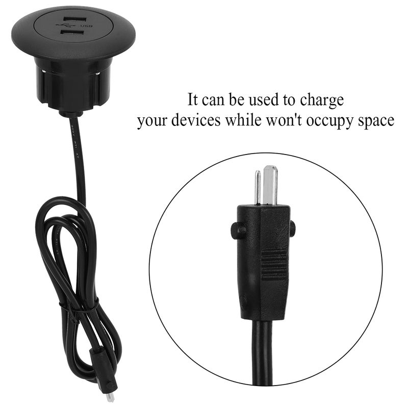 مأخذ طاقة مزدوج USB لشحن الهاتف لكرسي الاسترخاء الكهربائي والأريكة - Image 4