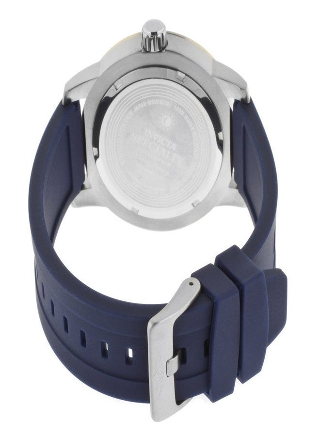 Invicta Mens Quartz Watch, Analog Display and Rubber Strap 12847 - Image 4