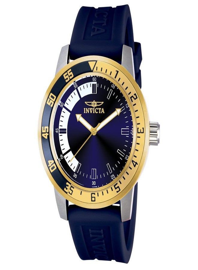 Invicta Mens Quartz Watch, Analog Display and Rubber Strap 12847 - Image 1