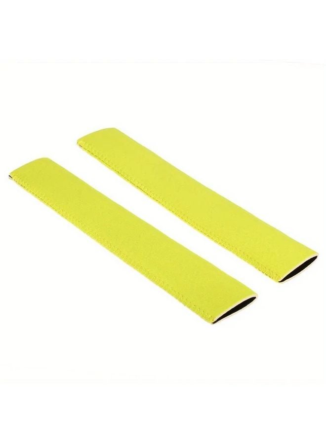 2 Pack Yellow Non Slip Wear Resistant Kayak Paddle Grips for Canoes and Kayaks - Image 1