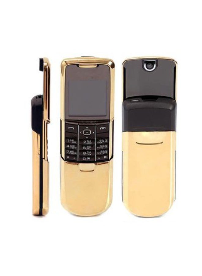 Hope Golden Retro Slider Phone – Classic 3G Dual SIM Mobile with Camera - Image 1