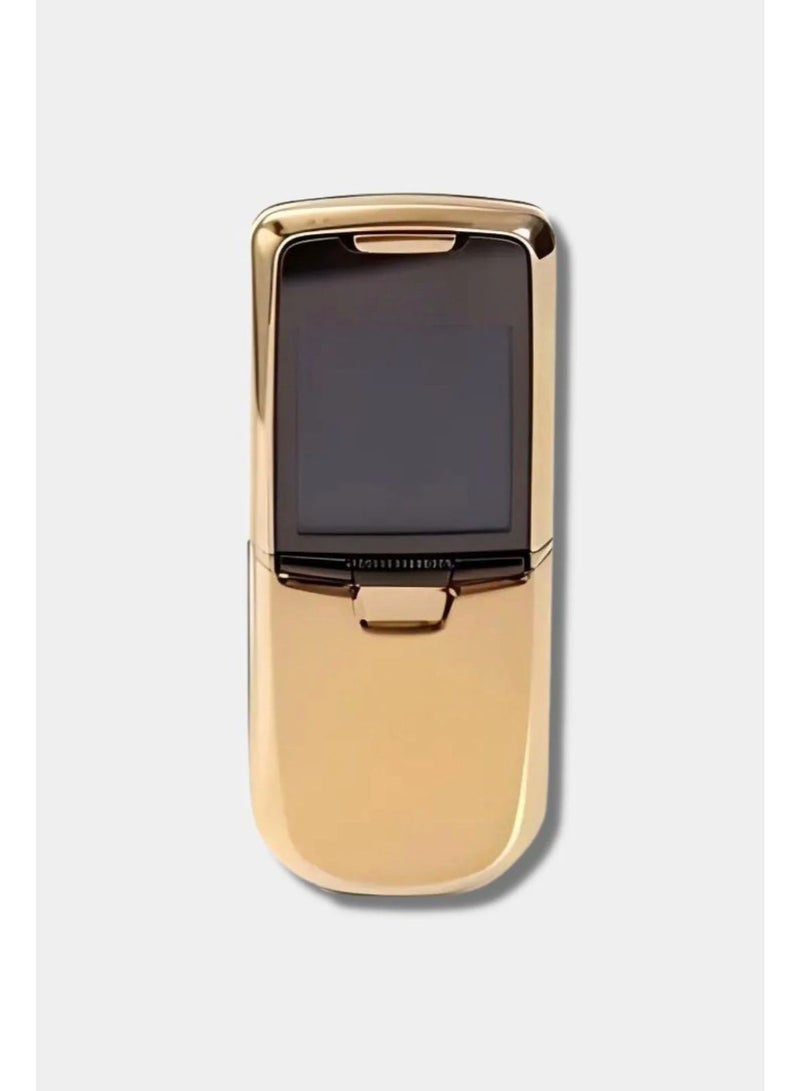 Hope Golden Retro Slider Phone – Classic 3G Dual SIM Mobile with Camera - Image 2