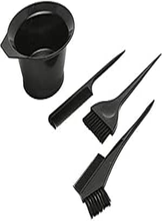 Cecilia Specially Designed Dye Brush Kit (Black)- 4 Pieces