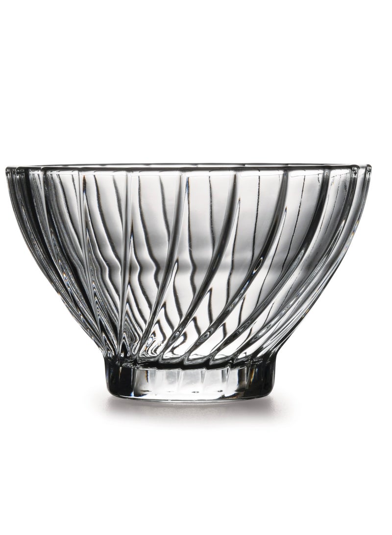 Pasabahce Bouquet Glass Bowl Set, 290ml 6 Pieces Suitable For Ice Cream ,Pudding, Rice with Milk (109 mm 4 1/4) Turkey Made 109mm - Image 1