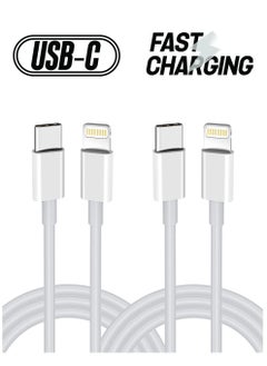 USB C to Lightning Cable 2PACK 1M Fast Charger Cable, iPhone Charger Cord Compatible with iPhone 14/13/12/11 Pro Max/XS MAX/XR/XS/X/8/7/Plus