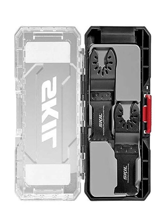 SKIL 6 Pc Oscillating MultiTool Plunge Cutting Blade Set for SKIL Oscillating MultiTool OS592702/ OS593002-OSA8004 - Image 2