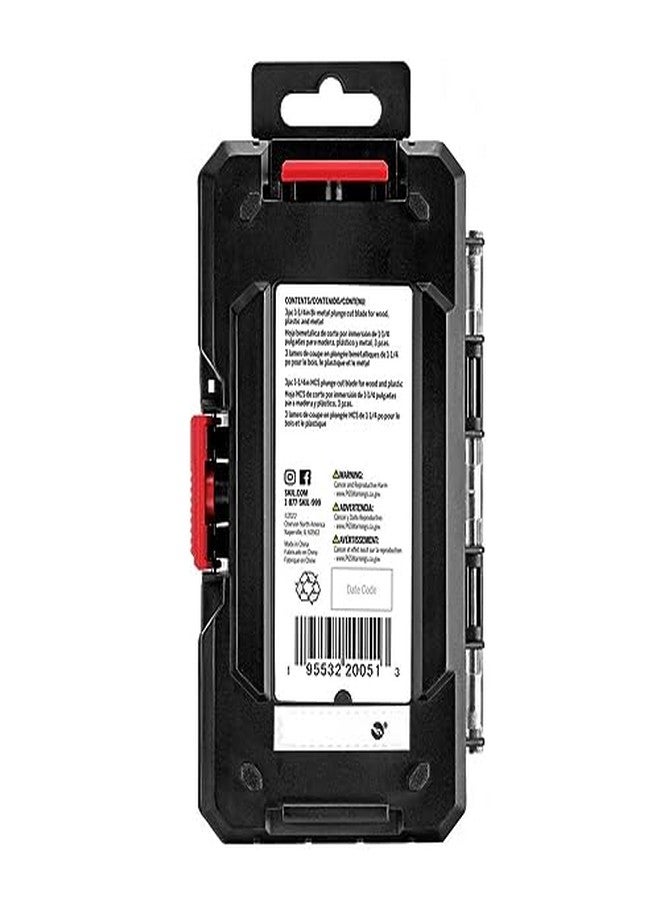 SKIL 6 Pc Oscillating MultiTool Plunge Cutting Blade Set for SKIL Oscillating MultiTool OS592702/ OS593002-OSA8004 - Image 3