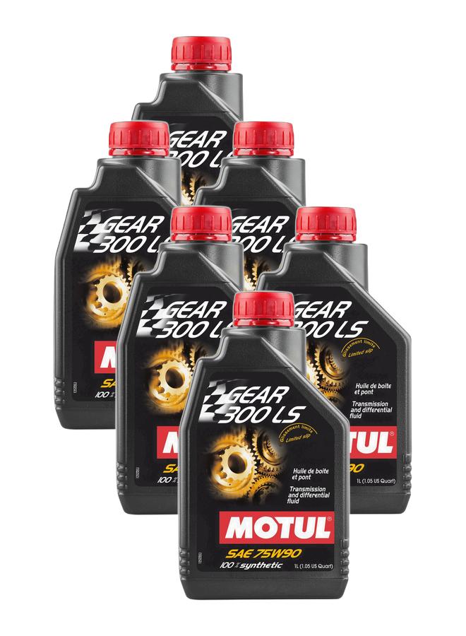 MOTUL Gear 300 Ls 75W-90 1 Liter Imported From Europe (Pack Of 6) - Image 1