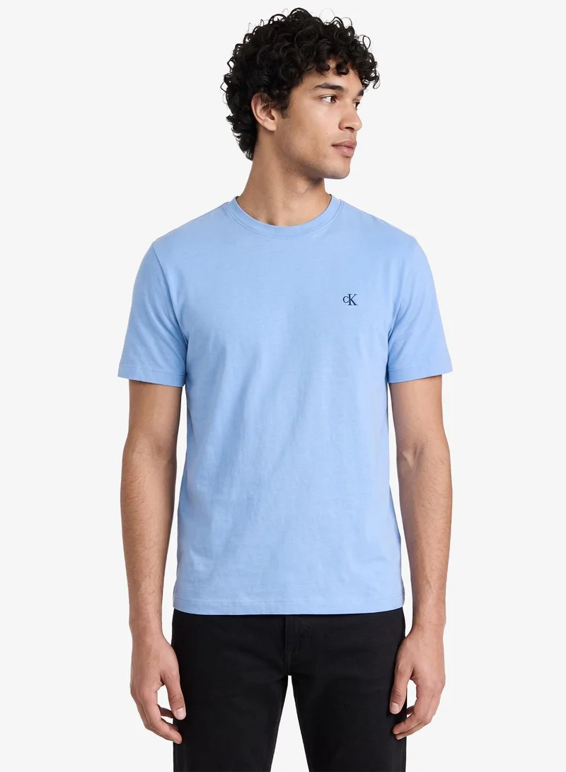 Calvin Klein Jeans Monogram Embroidery T-Shirt