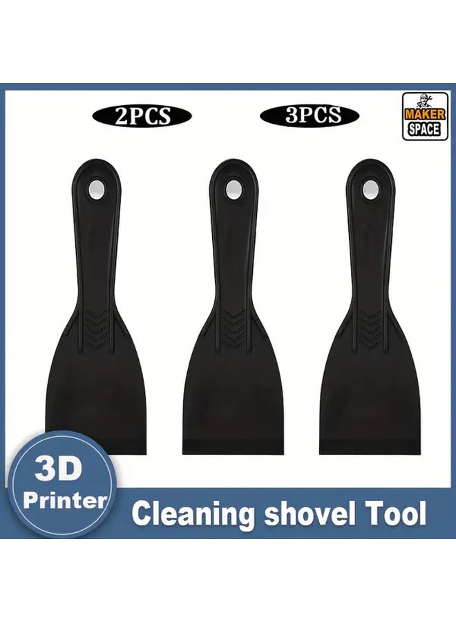 3D Printer Tool Set 3 Piece Resin Cleaning Kit With Spatula Scraper Mold - Image 1